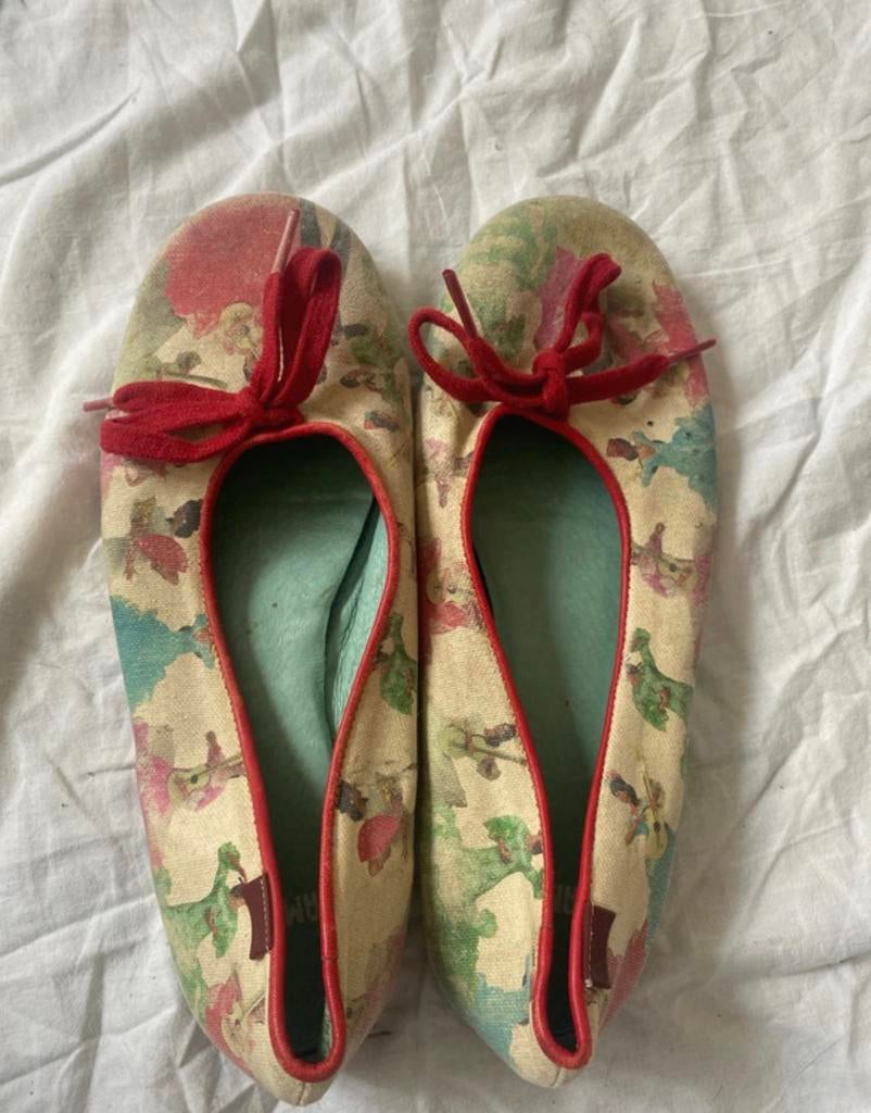 Camper ballerina’s - maat 38, Overige kleuren, Zo goed als nieuw, Ballerina's, Ophalen of Verzenden