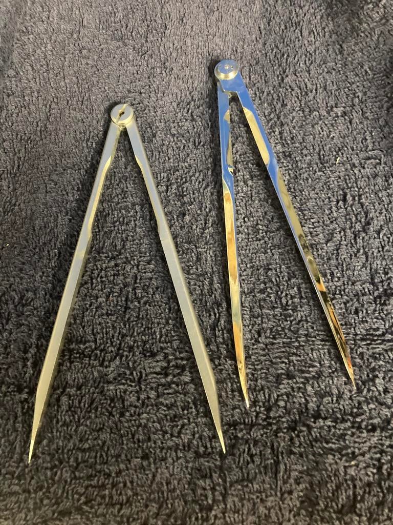 Kaart passers   12,50 per stuk, Watersport en Boten, Ophalen, Zo goed als nieuw, Overige typen