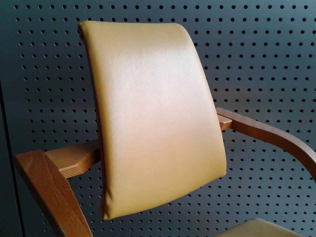 1x Variér (Stokke) Actulum (Zachtgeel Leder), Zeer Mooi!, Huis en Inrichting, Stoelen, Overige kleuren, Zo goed als nieuw, Variér