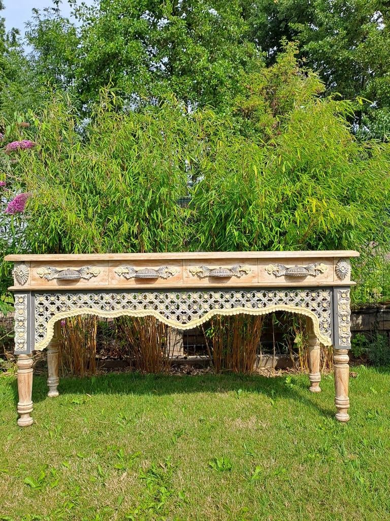 Sidetable Ibiza Style - ibizastyle, Huis en Inrichting, Tafels | Sidetables, 25 tot 50 cm, 100 tot 150 cm, Rechthoekig, Ophalen