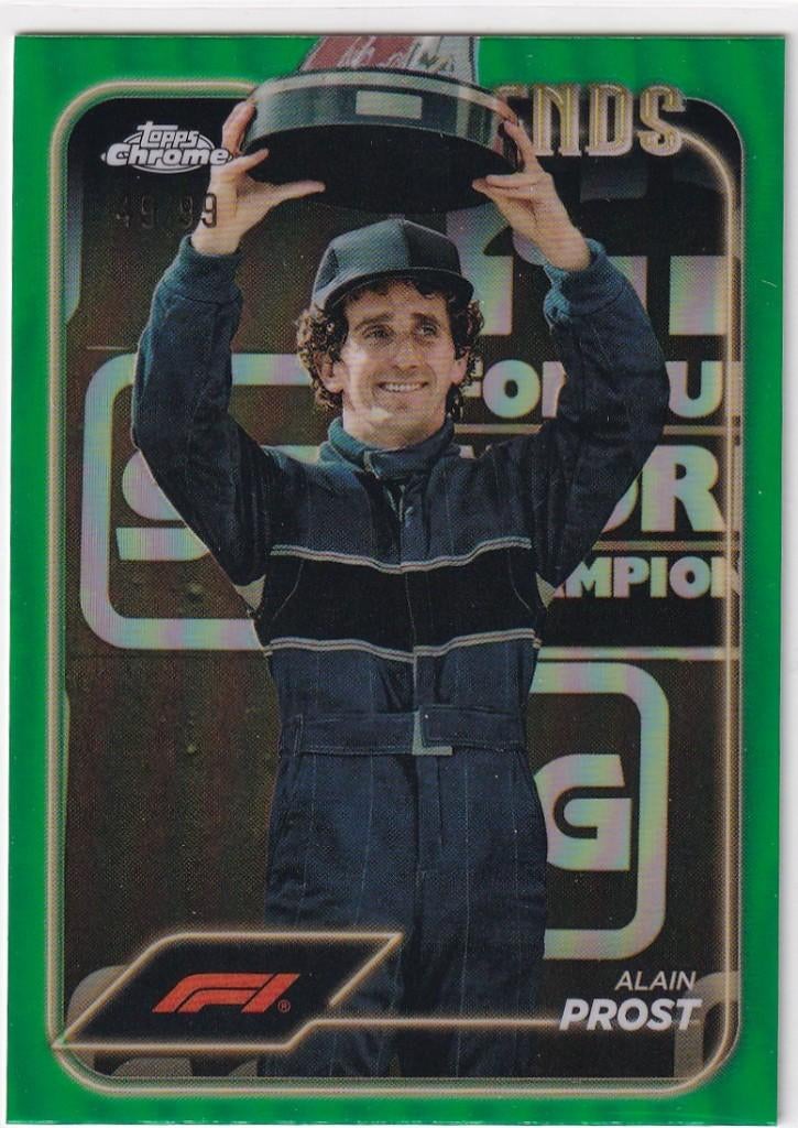 Alain Prost Green Refractor #195 /99