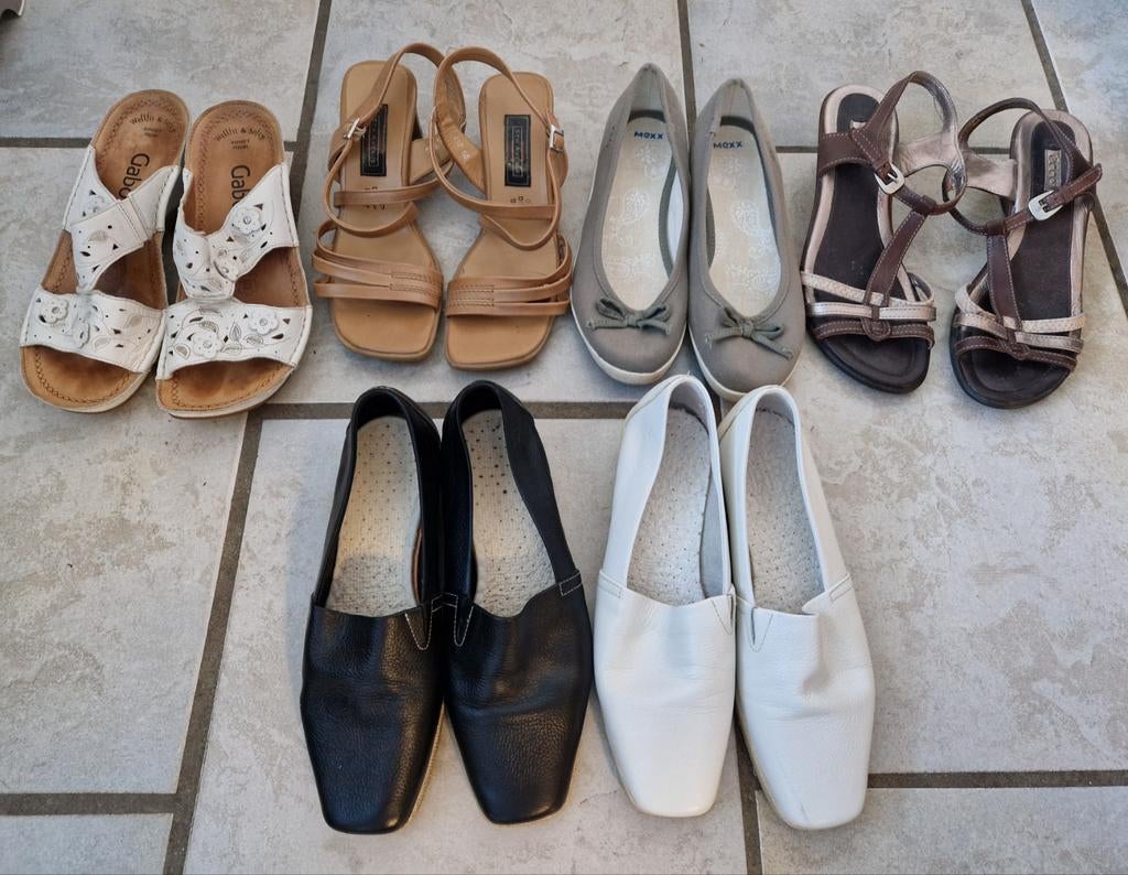 6 paar dames schoenen/ instappers maat 39, Ophalen of Verzenden, Jongetje of Meisje, Schoentjes
