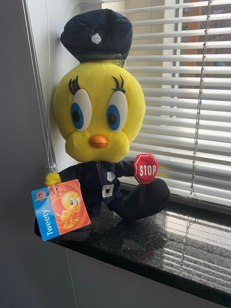 Originele Looney Tunes Tweety Pluche - Nieuwstaat!, Kinderen en Baby's, Speelgoed | Knuffels en Pluche, Ophalen of Verzenden, Nieuw