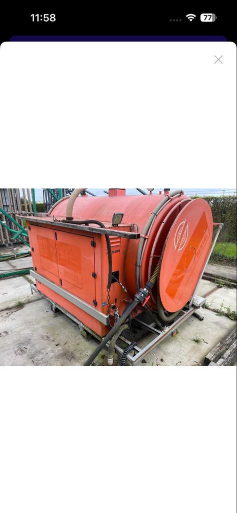 ROM Rioolreinigingsunit - Zuiger, Pomp, Hogedrukreiniger, Ophalen