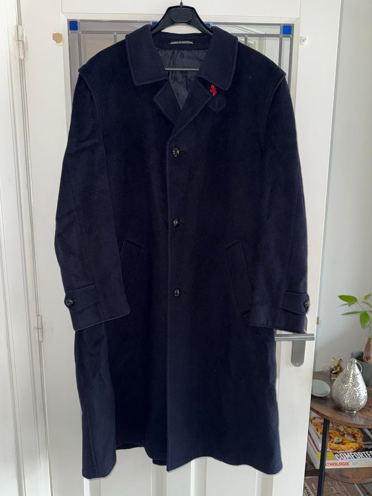 Himalaya Loden Jas - Maat 54, Ophalen of Verzenden, Zo goed als nieuw, Maat 52/54 (L), Blauw