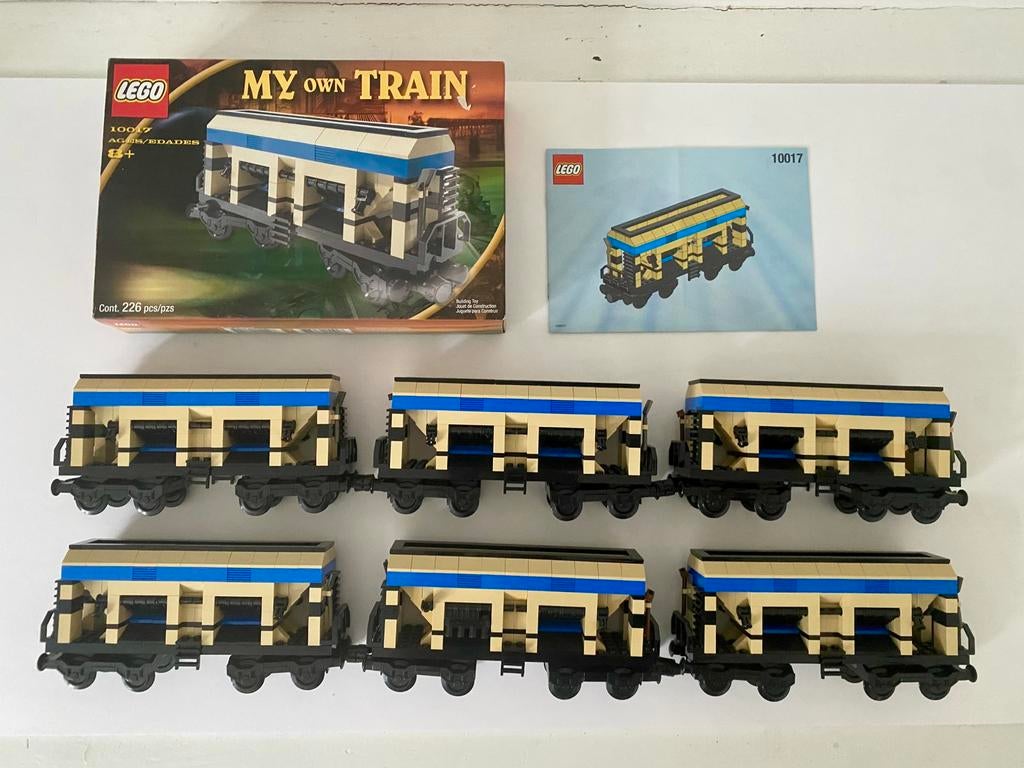 Lego trein 9V My Own Train 5x Zandhopper Doos Nieuwstaat!, Kinderen en Baby's, Speelgoed | Duplo en Lego, Ophalen of Verzenden