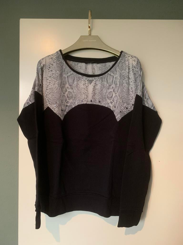 Guess sweater, Kleding | Dames, Truien en Vesten, Ophalen of Verzenden, Zo goed als nieuw, Zwart