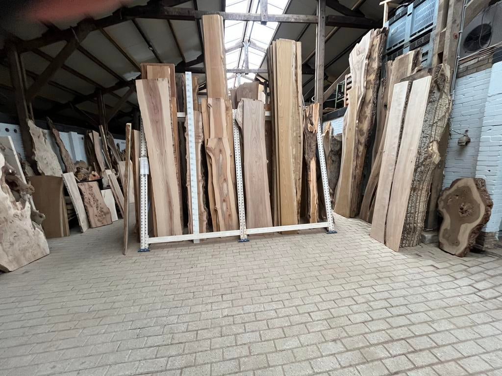 Grote collectie boomstamplanken schaaldelen boomplanken, Ophalen, Nieuw