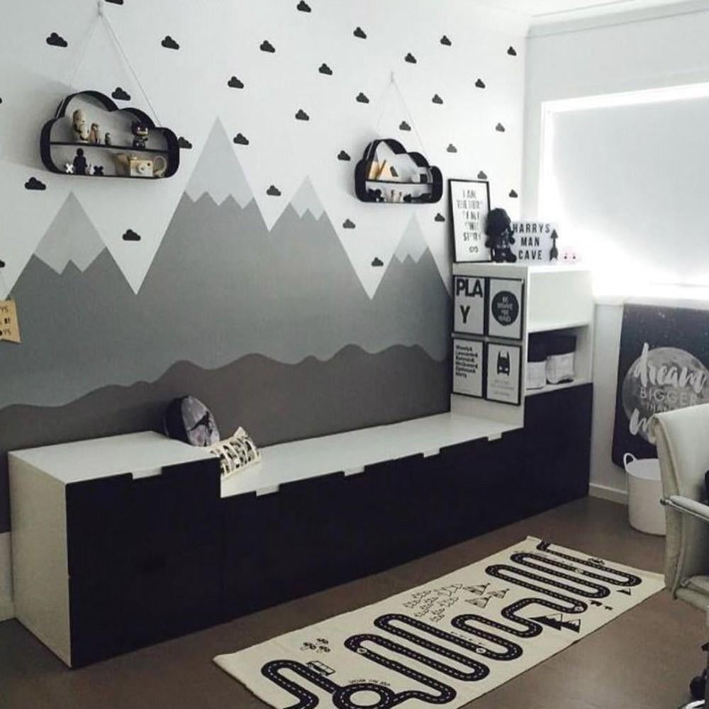 Auto Autobaan speeldeken speelkleed Kinderkamer Decoratie, Ophalen of Verzenden, Nieuw