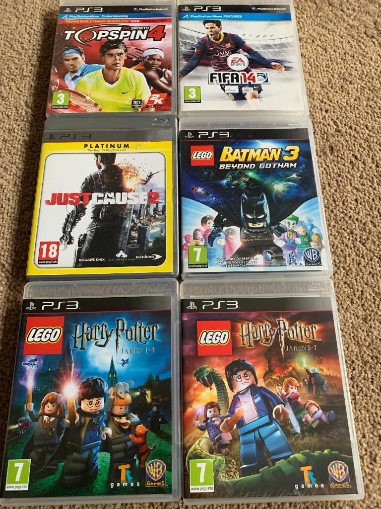PS3 games, Spelcomputers en Games, Games | Sony PlayStation 3, Zo goed als nieuw, Avontuur en Actie, 2 spelers, Vanaf 3 jaar, Ophalen of Verzenden