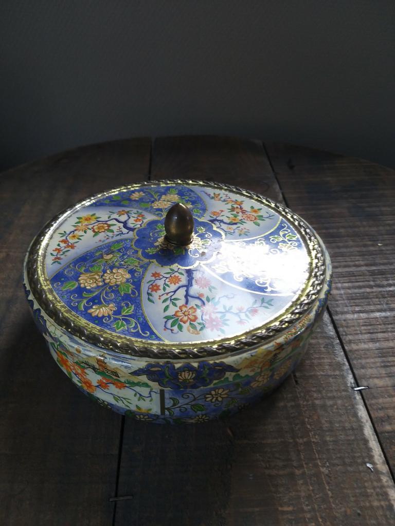 Rond albert heijn blik, Ophalen of Verzenden, Gebruikt, Overige