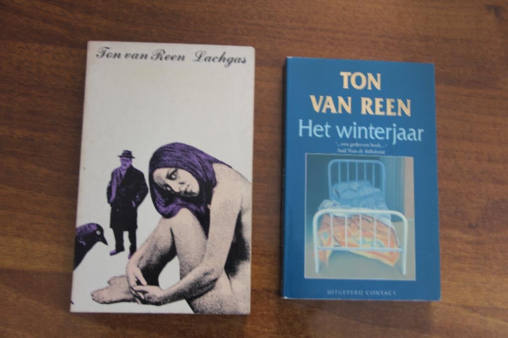 2x Ton van Reen - Lachgas / Het winterjaar, Ophalen of Verzenden, Gelezen, Nederland