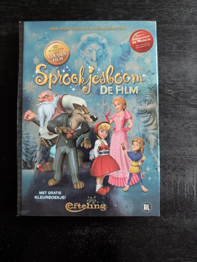 Sprookjesboom de Film DVD - Efteling, Avontuur, Alle leeftijden, Ophalen of Verzenden, Zo goed als nieuw