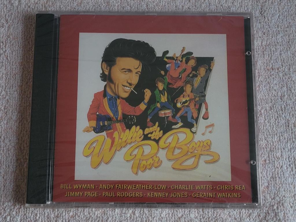 WILLIE AND THE POOR BOYS	Willie... CD (BLUES) SEALED, Ophalen of Verzenden, 1980 tot heden, Nieuw in verpakking, Blues