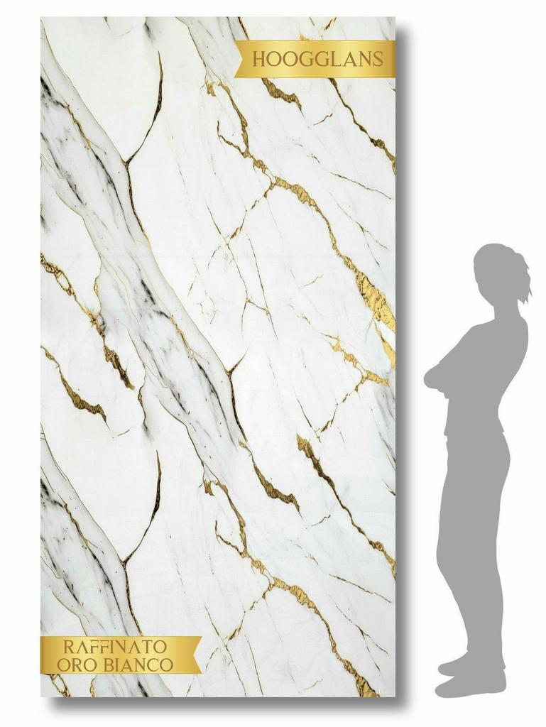 Pvc marmerlook wandpanelen - 260 x 122 cm en 3mm dik