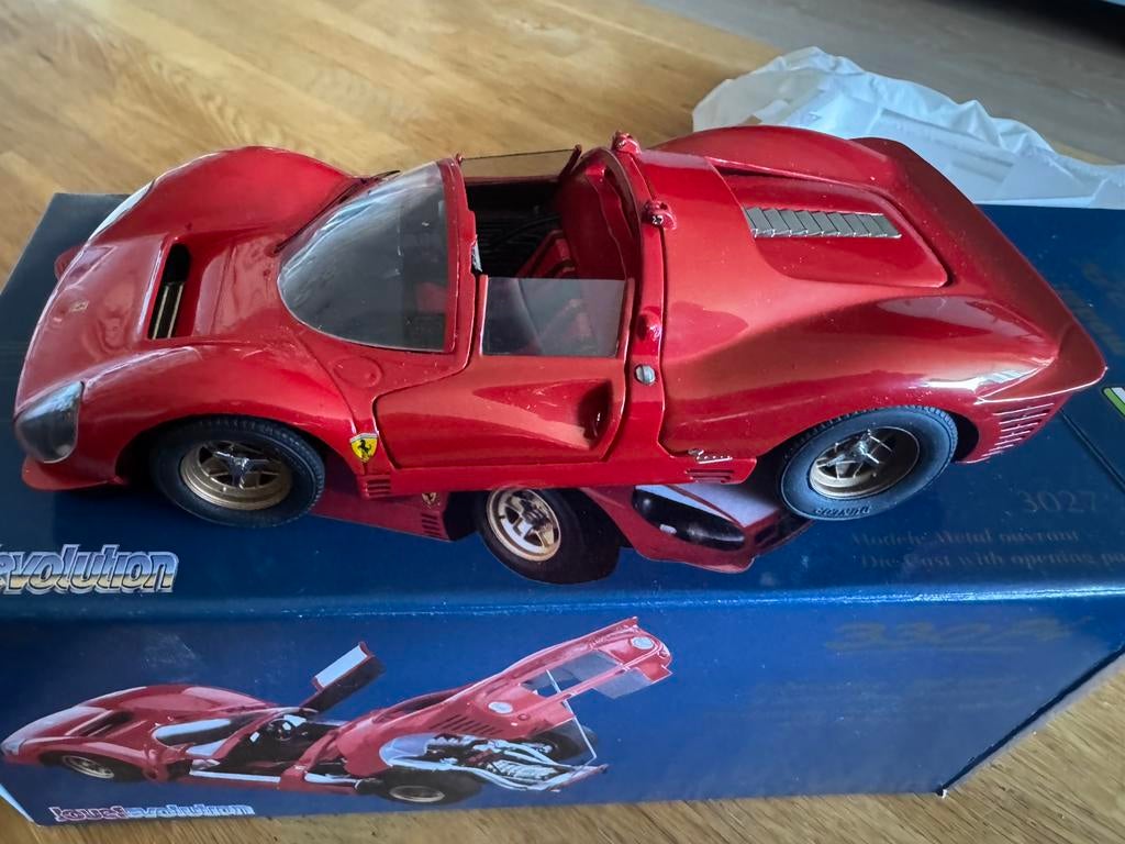 Ferrari 330 P4 – Jouef Evolution – 1:24, Hobby en Vrije tijd, Ophalen of Verzenden, Zo goed als nieuw, Auto, Overige merken