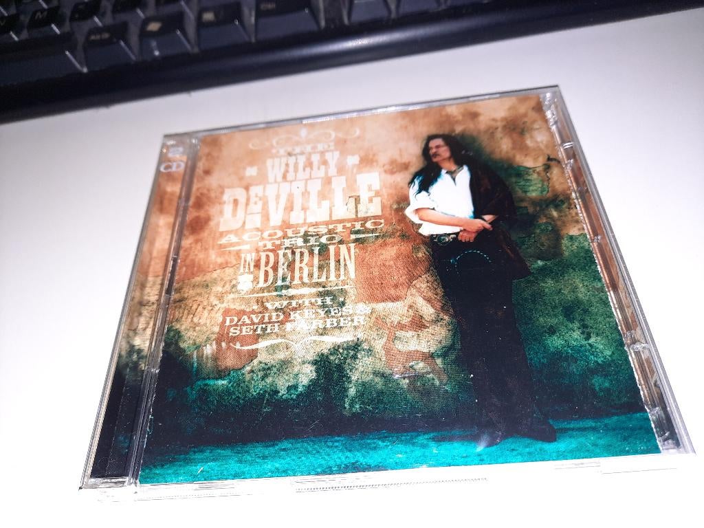 2 CD The Willy DeVille Acoustic Trio In Berlin, Ophalen, Zo goed als nieuw, Poprock