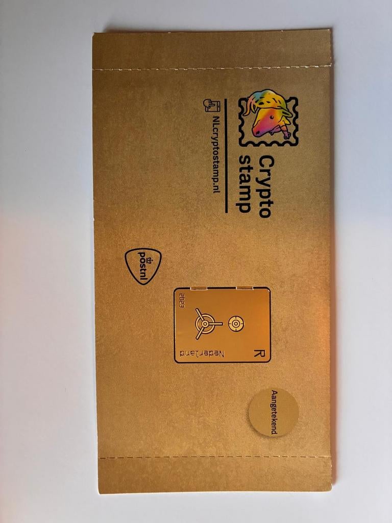 Zeldzame Crypto Postzegel Regenboog - Nieuw!, Ophalen of Verzenden, Na 1940, Postfris