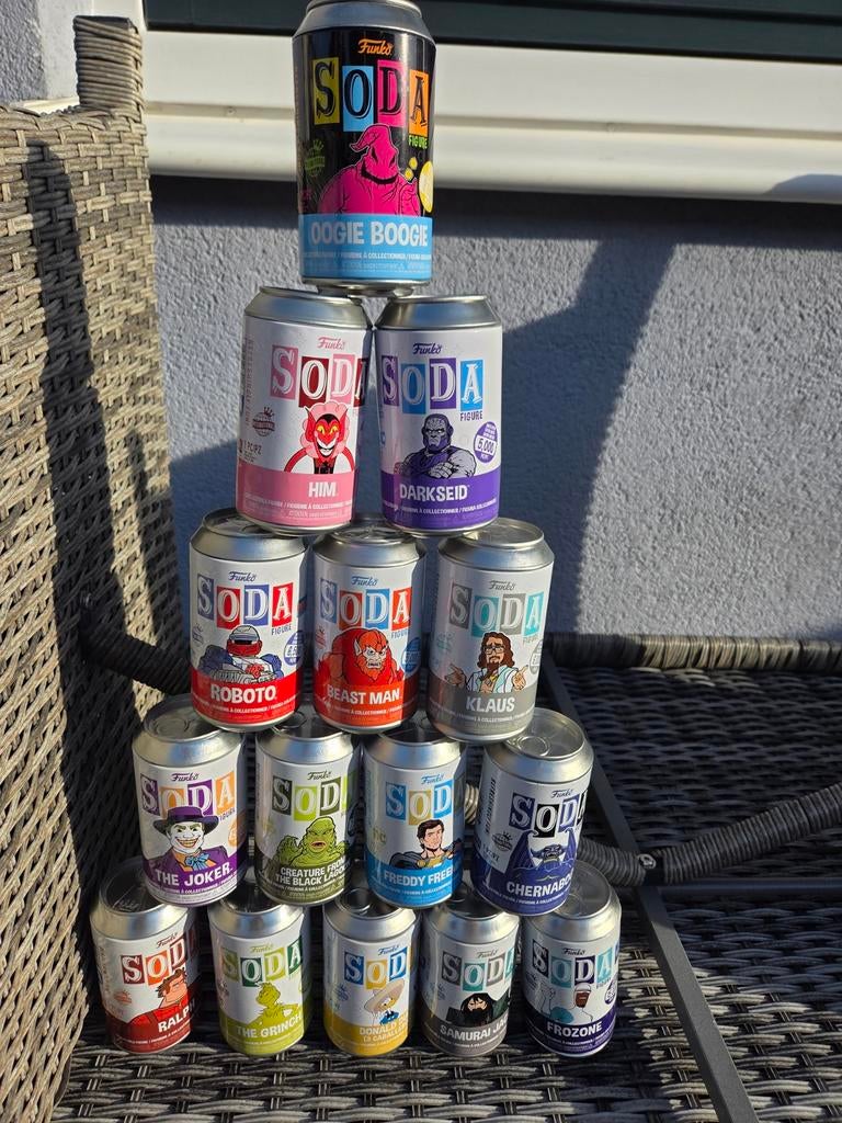 Funko Soda Figuren - Complete Collectie in Blik, Verzamelen, Poppetjes en Figuurtjes, Zo goed als nieuw, Ophalen of Verzenden