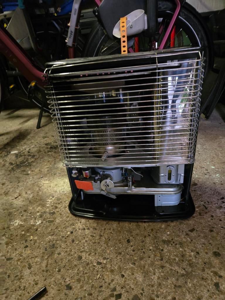 Qlima kachel - Handige Harry project, Ophalen of Verzenden, Gebruikt