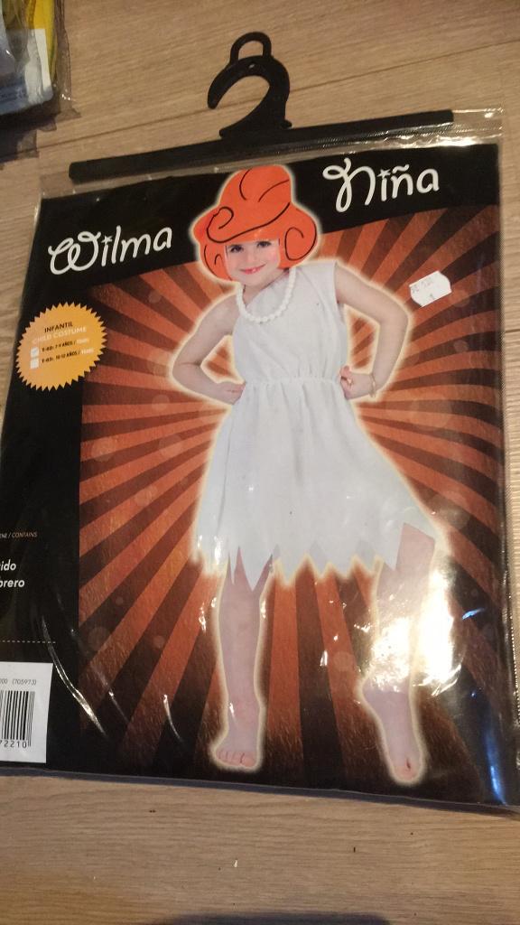 Kostuum Wilma flinstones 7-9 jaar, Ophalen of Verzenden, Jongen of Meisje