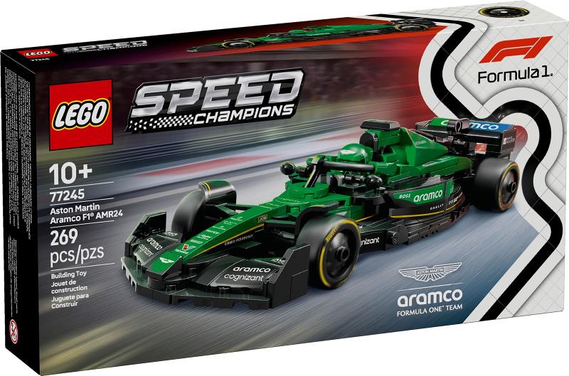 Lego | SPEED | Aston Martin Aramco F1 AMR24 | 77245, Lego, Lego, Nieuw, https://legohouse.com/en-gb/info/contact-us/