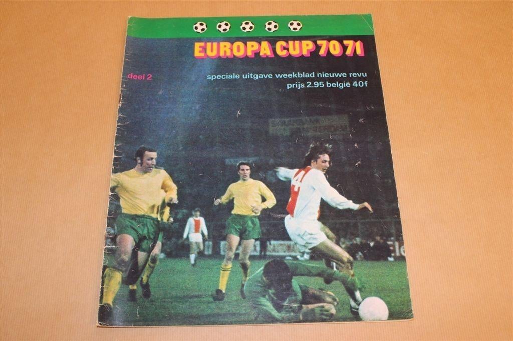 Grote special - Europa Cup 70 71 - Deel 2, Ophalen of Verzenden, Gebruikt, Buitenlandse clubs, Boek of Tijdschrift