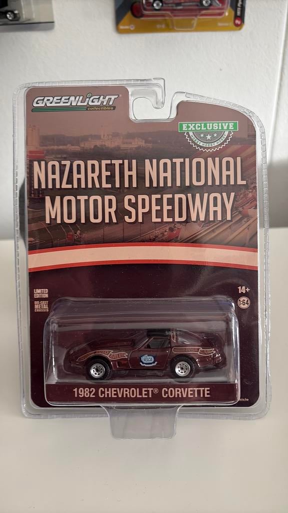 Greenlight 1982 Chevrolet Corvette 1/64, Ophalen of Verzenden, Nieuw, Auto