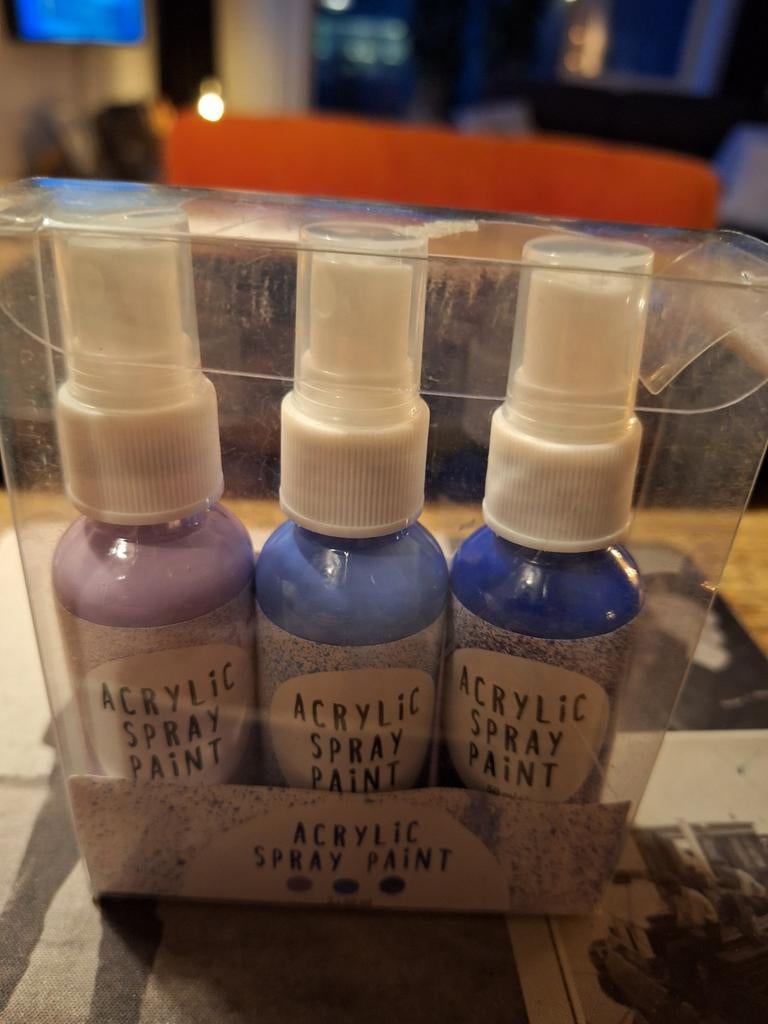 Spray verf., Ophalen, Nieuw, Acrylverf