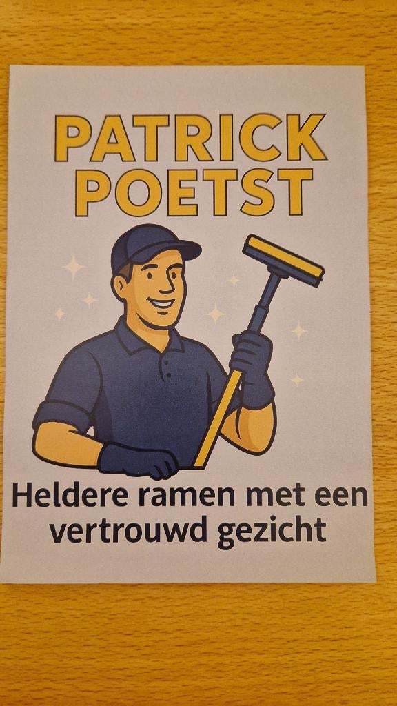 Ervaren glazenwasser in Elst & omstreken, Ophalen of Verzenden, Nieuw