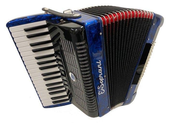 Nieuwe E-Soprani 72 bas accordeons, 72-bas, Toetsaccordeon, Ophalen, Overige merken