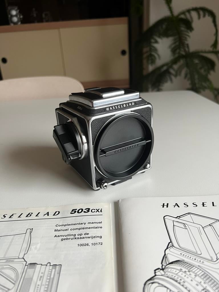 Hasselblad 503CXi, Gebruikt, Spiegelreflex, Hasselblad, Ophalen of Verzenden