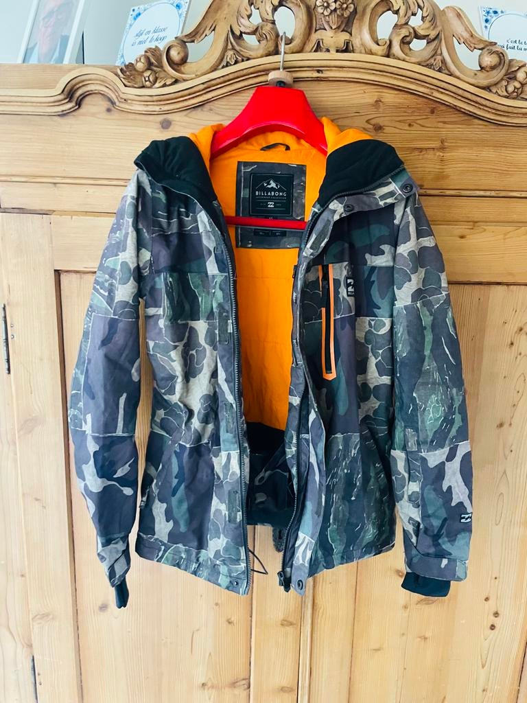 Billabong Ski Jack Jongens Maat S, Ophalen, Zo goed als nieuw, Maat 46 (S) of kleiner, Jack