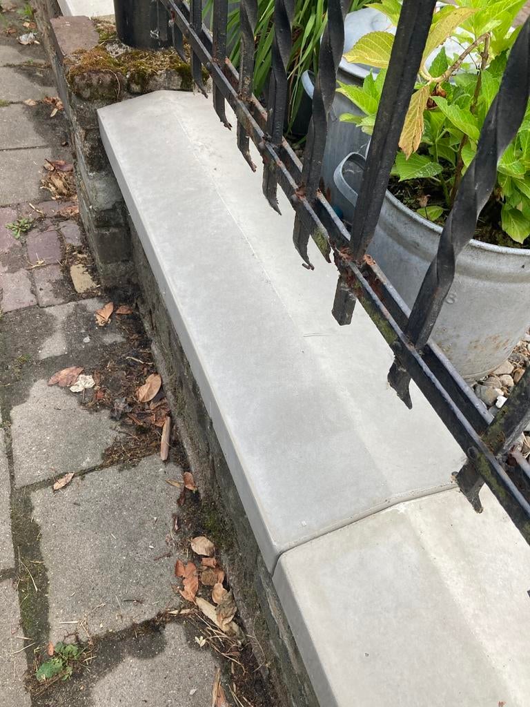 Muurafdekkers beton. Alle maten, Ophalen of Verzenden, Nieuw