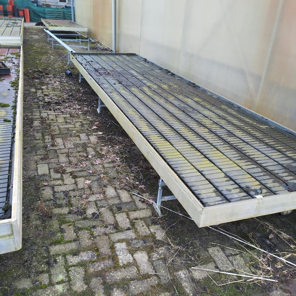 kweektafel aluminium, Tuin en Terras, Kweekspullen, Ophalen, Gebruikt, Kweektafel