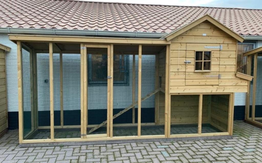 Kippenhokken met ren kippenverblijf op maat kippennachthok🪚, Ophalen, Nieuw, Overige typen