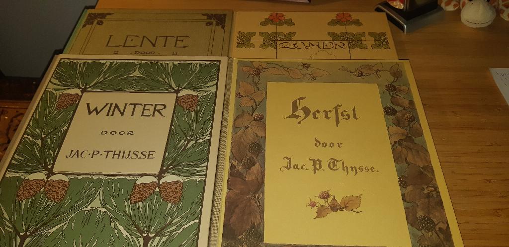 Zomer,Herfst,Winter en Lente, Gelezen, Dr. Jac. P. Thijsse, Ophalen of Verzenden, Overige onderwerpen