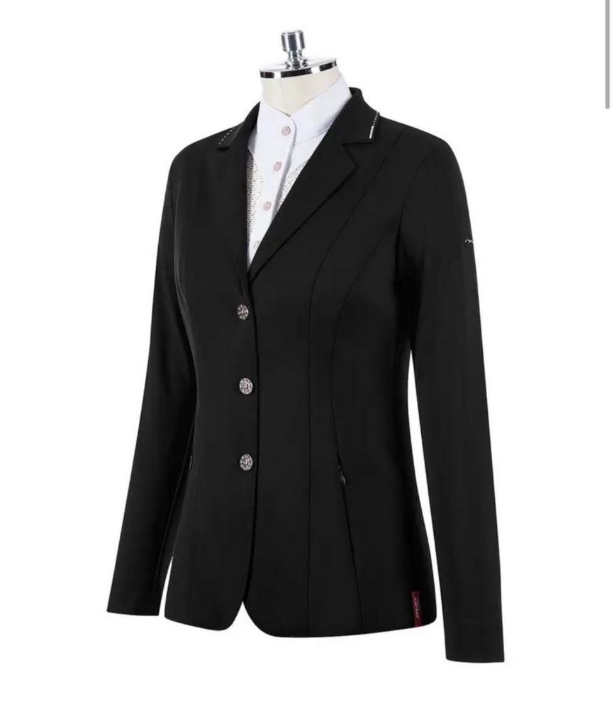 Prachtig rosé/zwart amigo wedstrijdjasje, Dieren en Toebehoren, Dressuur, Ophalen of Verzenden, Zo goed als nieuw, X