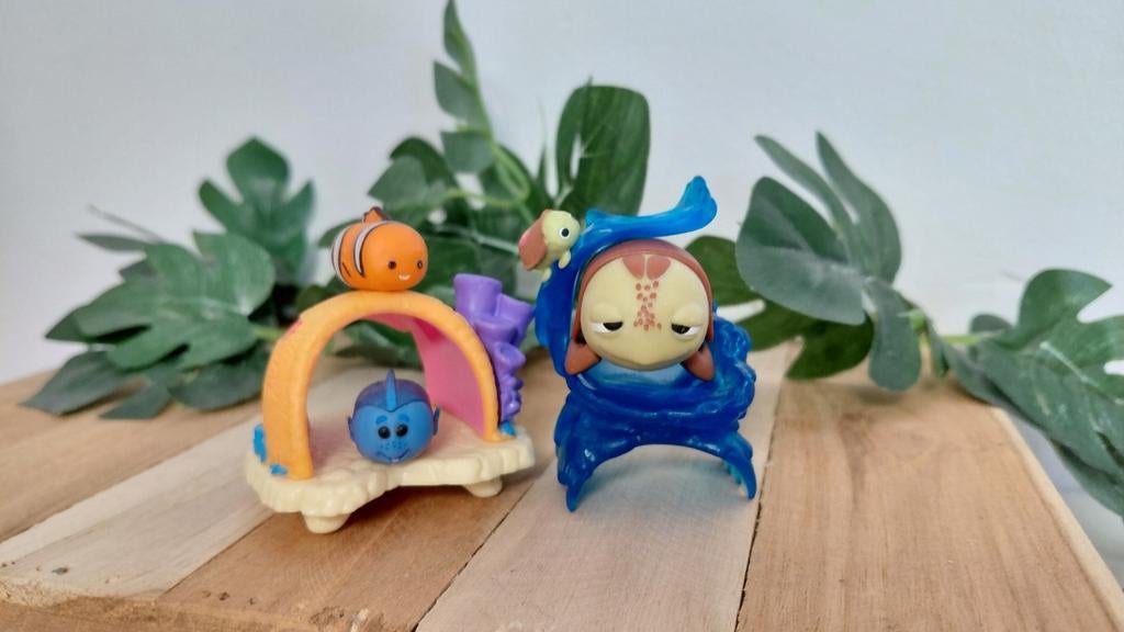 Tsum Tsum Disney poppetjes Finding nemo, Verzamelen, Poppetjes en Figuurtjes, Ophalen of Verzenden, Zo goed als nieuw