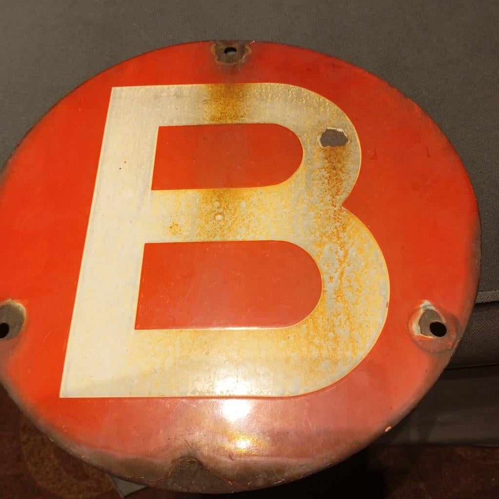 Emaille brandkraan aanduidings bord, Verzamelen, Ophalen