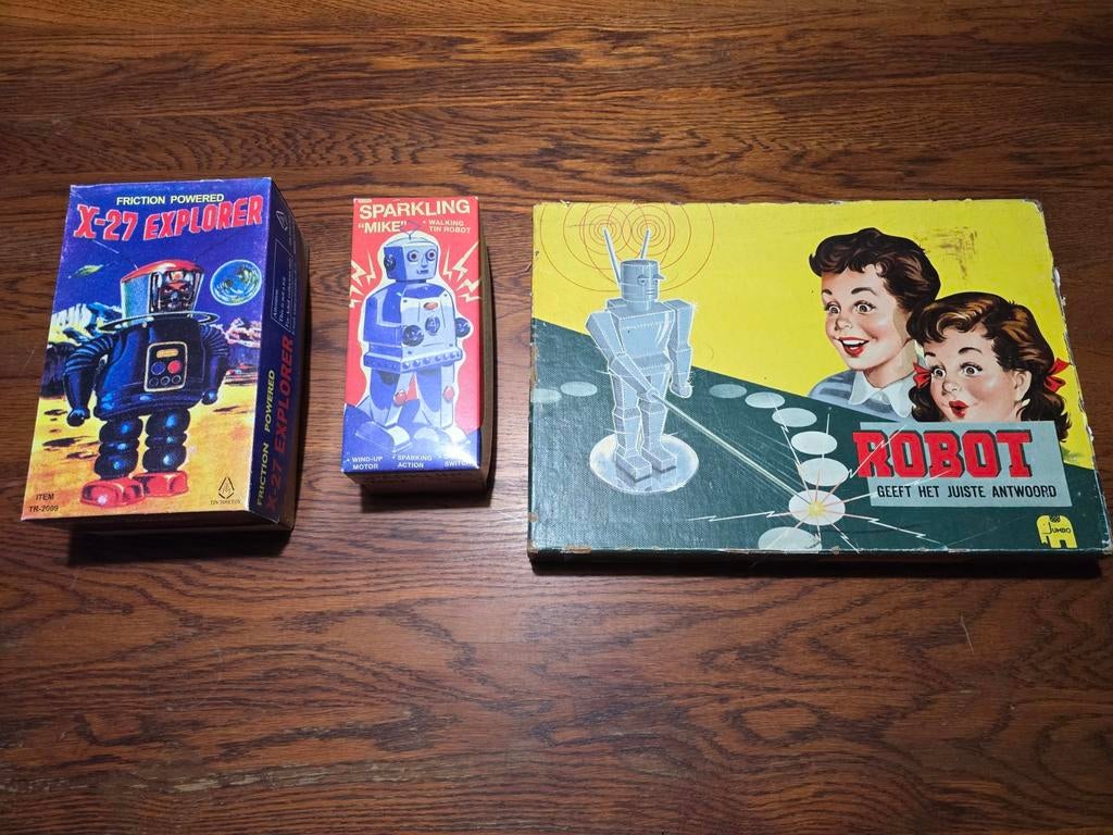 Vintage Robot Speelgoed Collectie, Verzamelen, Ophalen of Verzenden, Gebruikt