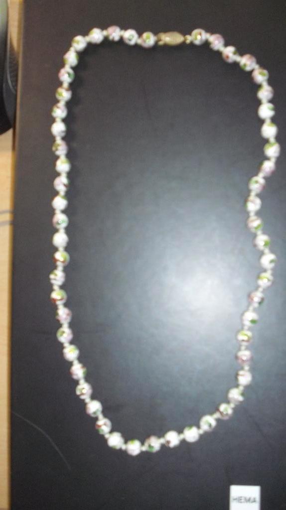 cloisonné-ketting, Ophalen of Verzenden, Zo goed als nieuw, Overige materialen