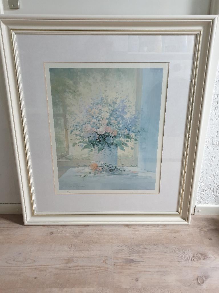 Lithoprint lijst Rob de Haan genummerd en gesigneerd, Ophalen