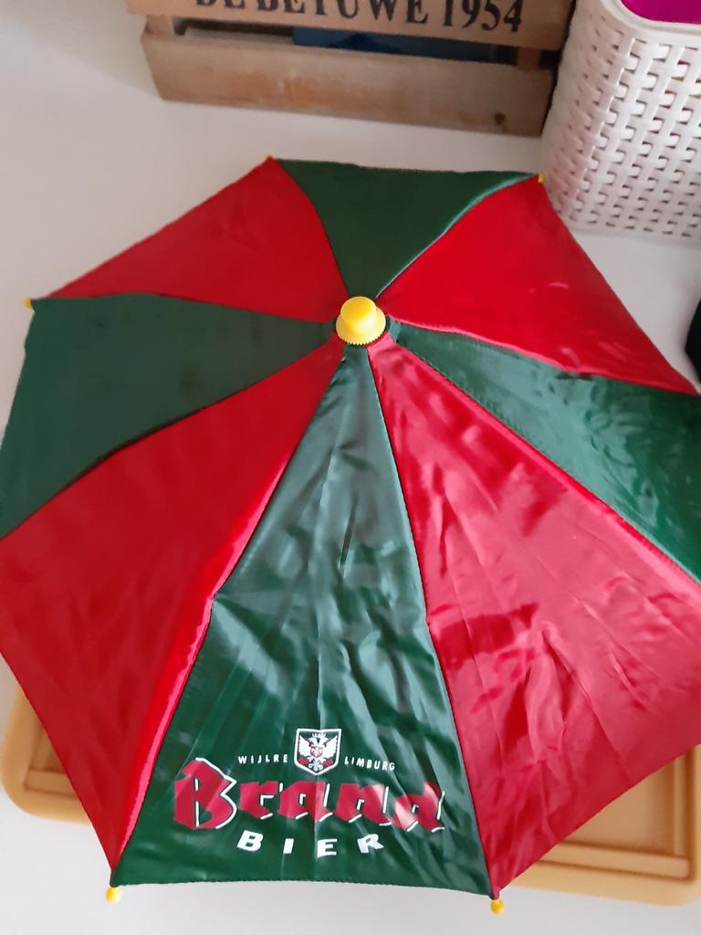 Parasol/parapluutje van Brand Bier., Verzamelen, Biermerken, Ophalen of Verzenden, Zo goed als nieuw, Glas of Glazen, Brand
