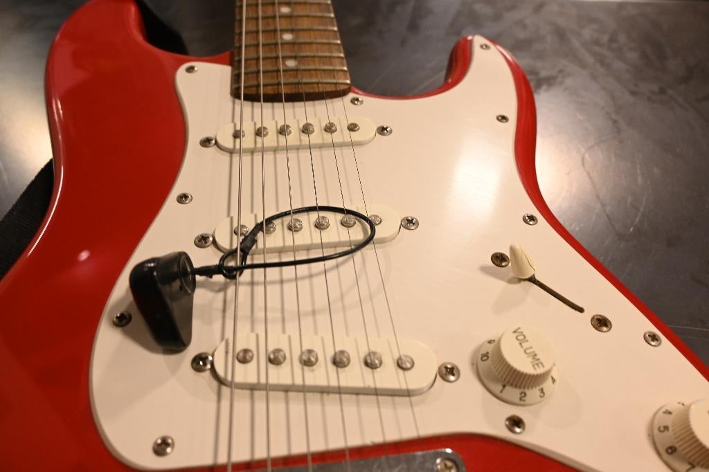 Fender Squire Mini - Electrische gitaar, Ophalen of Verzenden, Gebruikt, Solid body, Overige merken