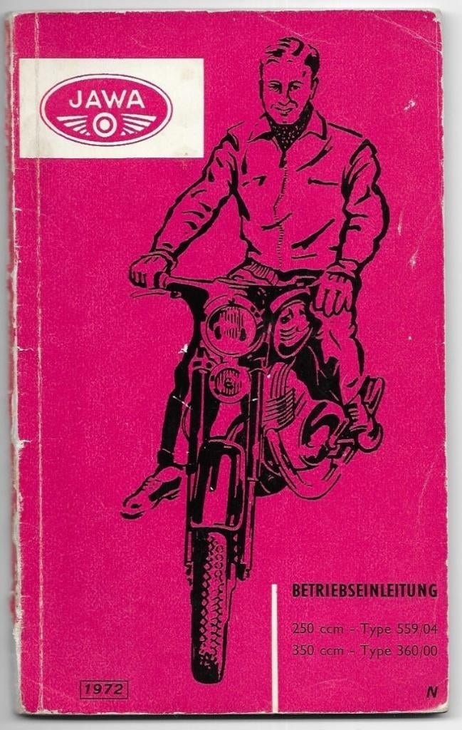 JAWA 250 + 350 type 559 360 Betriebsanleitung (7042z), Ophalen of Verzenden, Overige merken