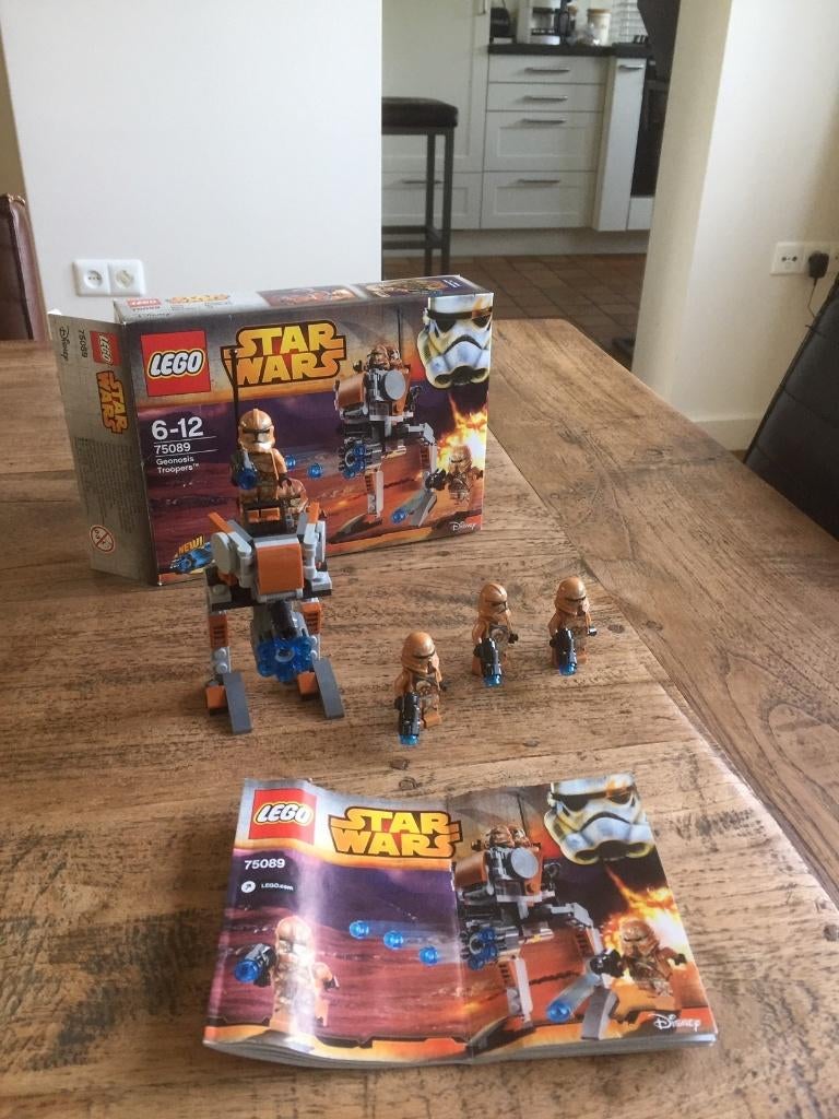 Lego Star Wars 75089 Geonosis troopers met doosje, Kinderen en Baby's, Speelgoed | Duplo en Lego, Ophalen of Verzenden, Zo goed als nieuw