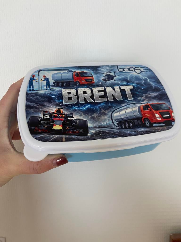 Broodtrommel met persoonlijke opdruk, Ophalen of Verzenden, Nieuw