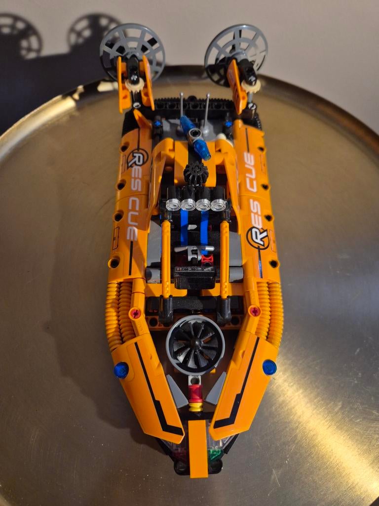 LEGO Technic Reddingshovercraft 42120, Ophalen of Verzenden, Zo goed als nieuw, Complete set, Lego