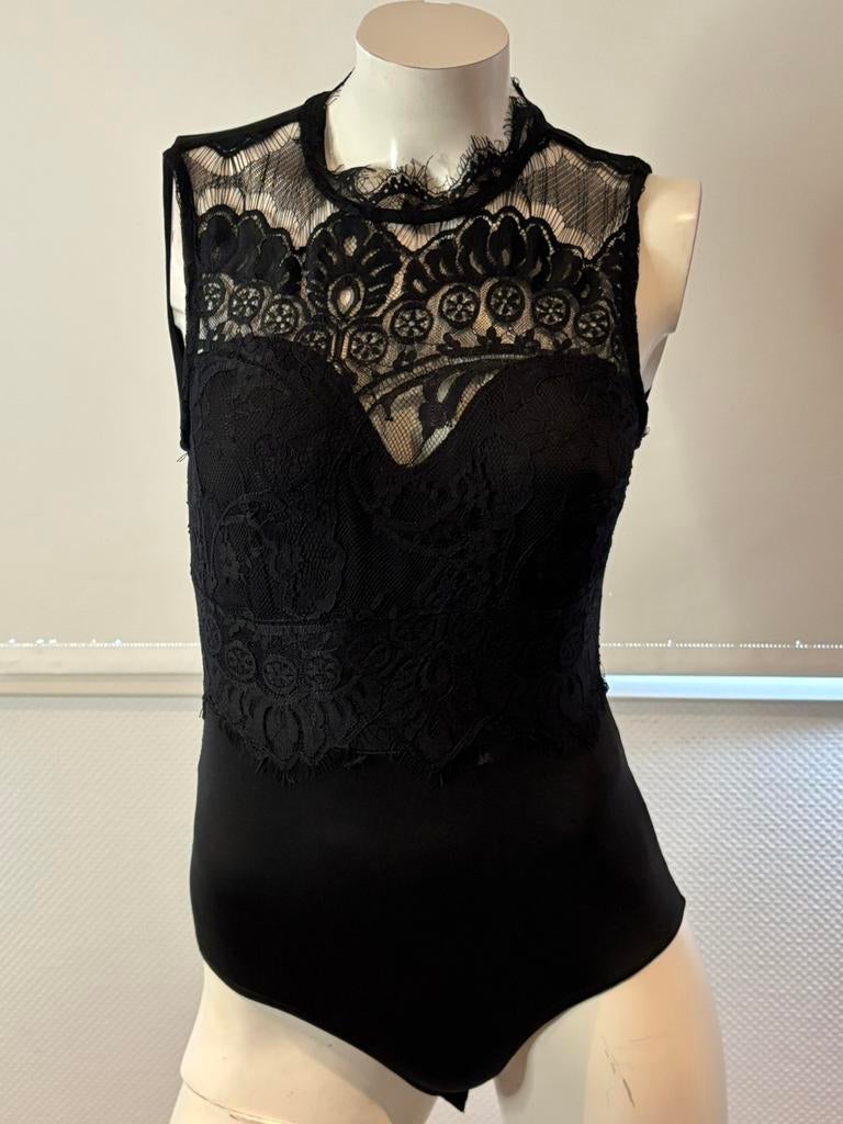 Vera &lucy kanten top maat m, Zwart, Ophalen of Verzenden, Zo goed als nieuw, Maat 36 (S)